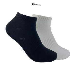 Combo 10 đôi Tất cổ ngắn nam nữ GOM TẤT chất liệu cotton êm mềm đi mát thiết kế thoáng khí - KLB-TRONNGAN-CB10