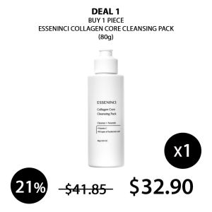 (ESSENINCI) Collagen Core Cleansing Pack 80g - COCOMO