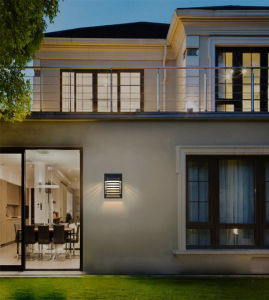 Vimite Led Solar Garden Light Outdoor Waterproof Wall Light Solar Fence Lamp for House Deck Stair Balcony Courtyard Decor