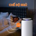 Máy lọc không khí meliwa M50 6 bước Lọc toàn diện với Ion âm khử mùi hôi & UVC diệt khuẩn thương hiệu Singapore. 