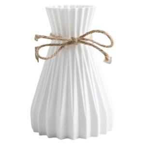 Elegant Twine Rope Plastic Flower Holder Features Twine Like Design Perfect For Minimalistic And Natural Interiors Decoration