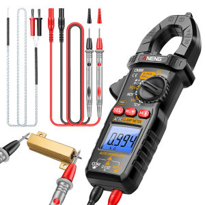 Multifunctional Clamp Meter with Current Voltage Measurement and NCV Detection 600A for Electricians and Technicians