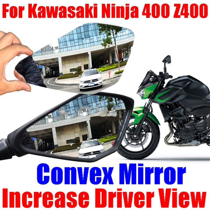 For KAWASAKI NINJA 400 NINJA400 Z400 Z 400 Essories Convex Mirror