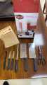 Pisau Set Dapur 8 in 1 Komplit Free Tempat Knife Set. 