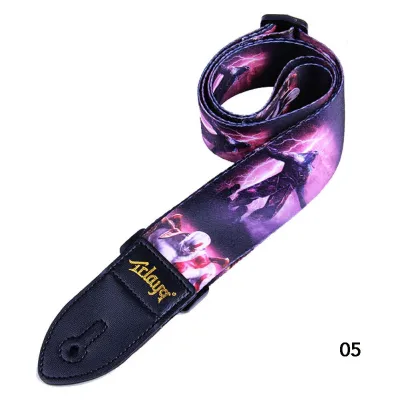 New Adjustable Nylon Guitar Strap Guitar Belt for Acoustic Electric Guitar and Bass