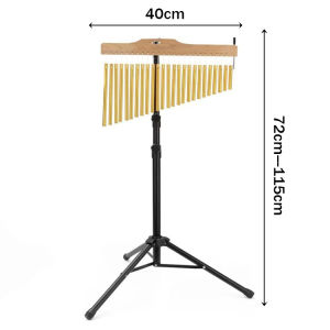 25/36 tone chime instrument gold table standing wooden frame wind chime percussion instrument