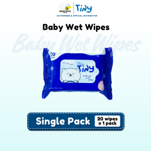 TINY Baby Wet Wipes 20 Wipes/Pack