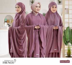 PROMO MUKENAH 100RB 2 TERBARU 2024 TAS CANTIK POLOS BAHAN ADEM TEBAL WARNA KEKINIAN TERLARIS /Mukenah viral titok 2024