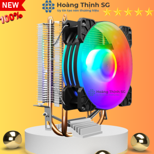 Tản nhiệt khí tản nhiệt CPU Coolmoon P2 Streamer Edition - Led 7 màu - Hoàng Thịnh SG