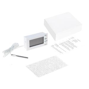 Nhiệt kế kỹ thuật số có đầu dò dài cao thấp báo động nhiệt độ-50 đến 100 ℃/-50 đến 300 ℃ Nhiệt kế được cấp nguồn