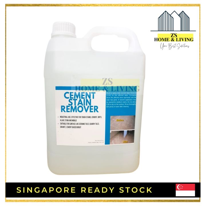 SG Cement Stain Remover 4 litres Stain Remover Lazada Singapore