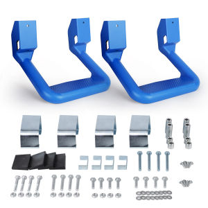 CNSPEED 2PCS Truck Side Steps Bar Non-Slip Aluminum Pickup Stirrup Boards Pedals for Ford/Toyota/Chevrolet/Dodge Pickups Car