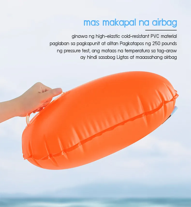 Lifebuoy Strap Wear Resistance Swim Tether Float Tether For Swim Sports Swim Tether Exercise Training Belt Float Tether