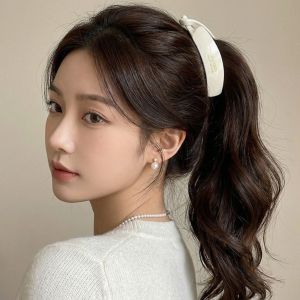 YUONG Plastic Banana Clip Large Size Geometric Hairpin Fashion Hair Accessories Vertical Clip Girl