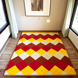 Kasur Busa Motif Minimalis Kasur Lipat Tebal & Empuk Busa ROYALFOAM karpet import LP