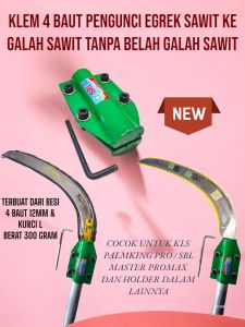 KLEM SET LENGKAP TERBARU UNTUK SEMUA EGREK SAWIT BERTANGKAI TANPA BELAH PIPA GALAH SAWIT COD