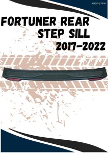 TOYOTA FORTUNER REAR STEP SILL 2017-2022
