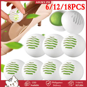 COD【Local Deliver】18PCS Deodorizer Freshener Balls for Shoes Multifunction Jasmine Scent Fresheners Footwear Shoe Closet Toilet Deodorization