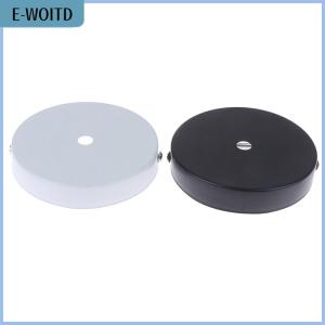 【E-WOITD】 Hanging Chandelier Lamp Plate Metal Ceiling Fixed Wall Base Fixed Accessories 10cm DIY Retro Pendant light Tools