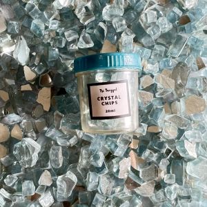 Pecahan Batu Kristal Crystal Chips TURQUOISE Stone Flakes Warna BIRU TOSCA Elegant Hiasan Resin Gelas Kaca Glass Shards Mica