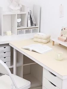 Kids Desk Protector Mat - Waterproof & Stain-Resistant PVC Table Pad    Wipe-Clean Surface For Art Homework