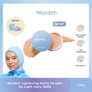 Wardah Lightening Matte Loose Powder 20gr || WARDAH Bedak Tabur