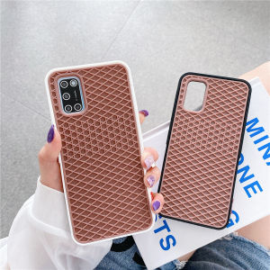 Vans Sole Silicone Shell Cover Case For Realme 9 Pro Plus 8 5G 7i 7 6 5 2 Pro C1 C11 2021 C12 C15 C17 C20 C20A C21Y C25 C25s C25Y Narzo 20 30A 50A Prime Waffle Sole Mesh Pattern Cases