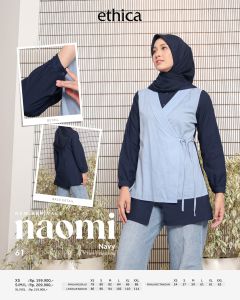 NAOMI 61 BLOUSE BY ETHICA TERBARUU ATASAN WANITA DAILY KASUAL PREMIUM KULIAH KEKINIAN TERMURAHH
