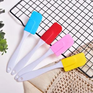 spatula silikon tahan panas food grade silicone