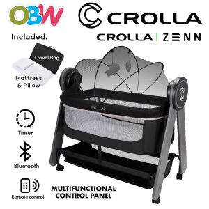 Crolla Zenn Baby Electric Bed Swing Crib