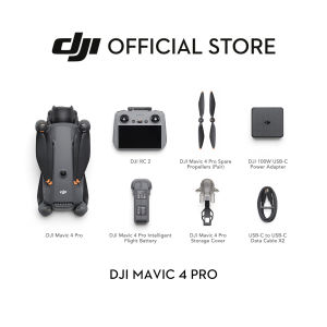 DJI Mavic 4 Pro - Camera Drone | 100MP 4/3 CMOS Hassalblad Camera | 360° Infinity Gimbal | Flagship Remote Controller