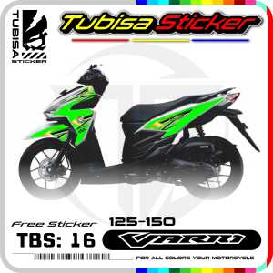 Sticker Striping Vario 125-150 - Stiker Striping Variasi Motor Vario Led 125 -150. TBS.16