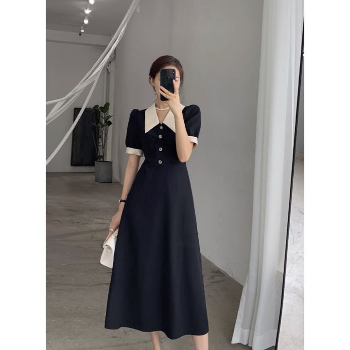 Korean semi cheap formal dress