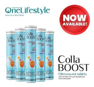 Collaboost Effervescent Tablet adultOrganicGood for heart