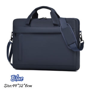 15.6 inch Laptop Bag with Soft Strap and Thick Lining Waterproof  Briefcase Messenger Business Shoulder Bag 44x32x6 cm