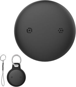 2025 New Smart Tag Tracker - [Apple MFi Certified] Apple Find My Compatible    Key Finder Luggage Tag Dog Tracker Backpack    IP67 Waterproof Replaceable Battery No Subscription iOS 17 (1 Pack)