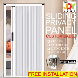 [SG THEJOYLAND] Customise Sliding Panel Sliding Door Sliding Screen Indoor Bedroom Door Replacement Store Room Partition
