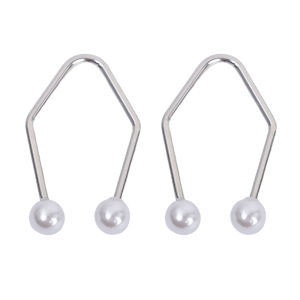 1Pair Women Trendy Stainless Steel Body Jewelry Accessories Dimple Trainer for The Face Easy To Use