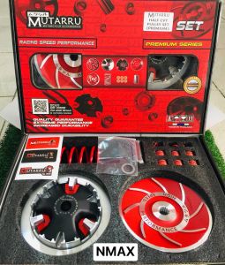 Motorcycle Mutarru Half CVT Racing Pulley Set For Mio Sporty/Mio i 125/Click/Nmax/Aerox/PCX