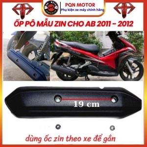 [AB 2011-2012] Ốp Pô Nhựa Kiểu Zin Gắn Honda Air Blade Đời 2011 - 2012 Full Bộ Ốp Biển Số Màu Titan