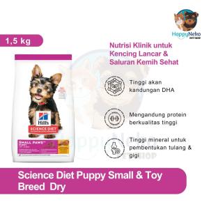 Science Diet Small & Mini Puppy 15KG Dry Food Khusus Anak Anjing Ras Kecil