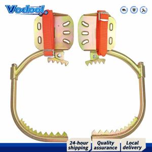 【Fast delivery】 Non-Slip Pole Climbing Gear with Safety Harness Electrician Wooden Pole Foot Buckle Adjustable Shoe Strap for Observation Picking Fruit