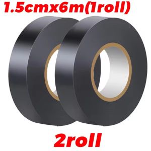 60M Electrical Insulating PVC Tapes Temperature Resistant Heat Black Insulating Tape Self Adhesive Electric Wire Protection Tapes