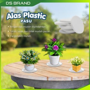 Waterproof Plastic Pot Base White DS Brand M