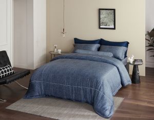 Palais Suite TENCEL™ Ocean Lined Quilt Cover