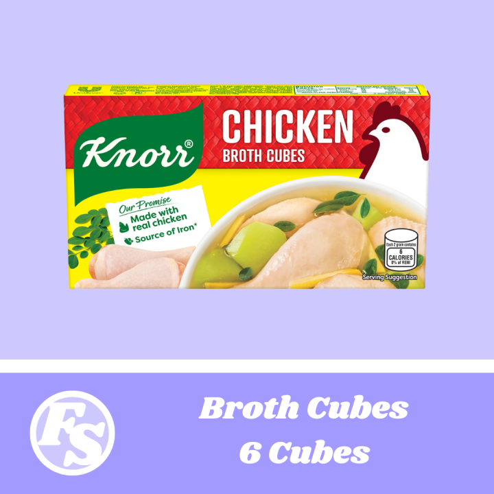 Knorr Chicken Broth Cubes 60g 6 Cubes Lazada Ph