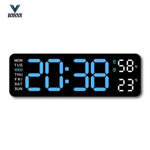 Simple Digital Alarm Clock with USB Charging and Adjustable Brightness for Home Use[Vodool Center]