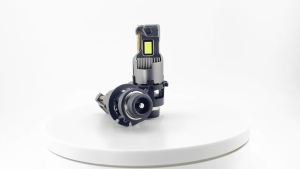 D2S D2R LED Bulbs 24000Lumens 600% Brightness 6000K Cool White Light Plug and Play Fog Light Bulbs Xenon HID Replacement 85122 66240 66040 Fog Light Bulb Conversion Kit - Pack of 2