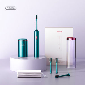 Original Xiaomi TFLASH Sonic Electric Toothbrush Automatic UV Sterilization IPX7 Waterproof Rechargeable Soft Sound Wave Vibration Teeth Brush