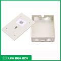 Hộp nhựa điện tử 98x78x28mm đựng bảng mạch điện kỹ thuật. 